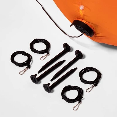 Hyde & EEK! Boutique 6' LED Boo with Pumpkins Inflatable Halloween Decoration - Hyde & EEK! Boutique™ 3 Hyde & EEK! Boutique 6' LED Boo with Pumpkins Inflatable Halloween Decoration - Hyde & EEK! Boutique™ - Image 3