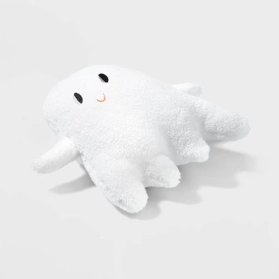 Hyde & EEK! Boutique Faux Shearling Ghost Novelty Halloween Throw Pillow White - Hyde & EEK! Boutique™ 2 Hyde & EEK! Boutique Faux Shearling Ghost Novelty Halloween Throw Pillow White - Hyde & EEK! Boutique™ - Image 2