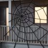Hyde & EEK! Boutique 10' Giant Spiderweb Black Halloween Decorative Prop - Hyde & EEK! Boutique™