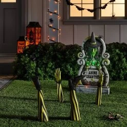 Hyde & EEK! Boutique 2pc Witch Hands Yard Stakes Halloween Decorative Prop - Hyde & EEK! Boutique™