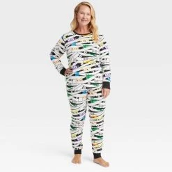 Women's Glow-In-The-Dark Mummy Halloween Matching Family Pajama Set - Hyde & EEK! Boutique™ White -Hyde & EEK! Boutique Shop GUEST f3d37c23 aea4 436b 8148 a4c74ec4898f 2