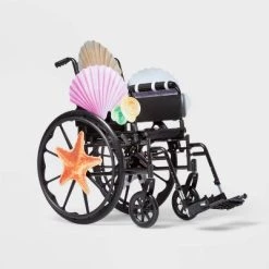 Hyde & EEK! Boutique Kids' Adaptive Mermaid Halloween Costume Small Wheelchair Cover with Hairpiece - Hyde & EEK! Boutique™ -Hyde & EEK! Boutique Shop GUEST fb61ec1c 8f5c 4c5d aad5 66ac5ca4bfed
