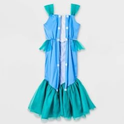 Kids' Adaptive Magical Mermaid Halloween Costume Dress - Hyde & EEK! Boutique™ Blue