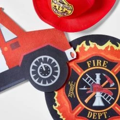 Hyde & EEK! Boutique Kids' Adaptive Fire Truck Halloween Costume Small Wheelchair Cover with Helmet - Hyde & EEK! Boutique™ -Hyde & EEK! Boutique Shop GUEST fbb9a017 9a76 4f50 ac7e 9fdb0f53776f